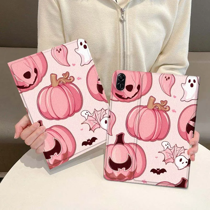

Halloween Ghost Pattern For Honor Magic Pad 6 7 X8 V6 V7 Pro V8 X9 8 V8 9 13 X8a 2 V9 GT X9a X9 GT2 13.3 Inch Tablet Case