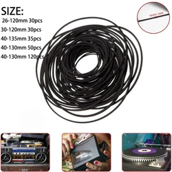 120 adet set 1 paketi Mix kaset kare makine kemer çeşitli evrensel tamir 40-130mm