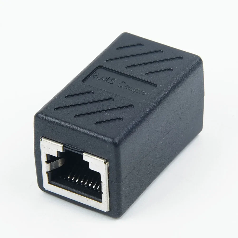 2 Ports Network For Cables Extender Female Standard Ethernet LAN Adapter Coupler Lightweight Small High Quality