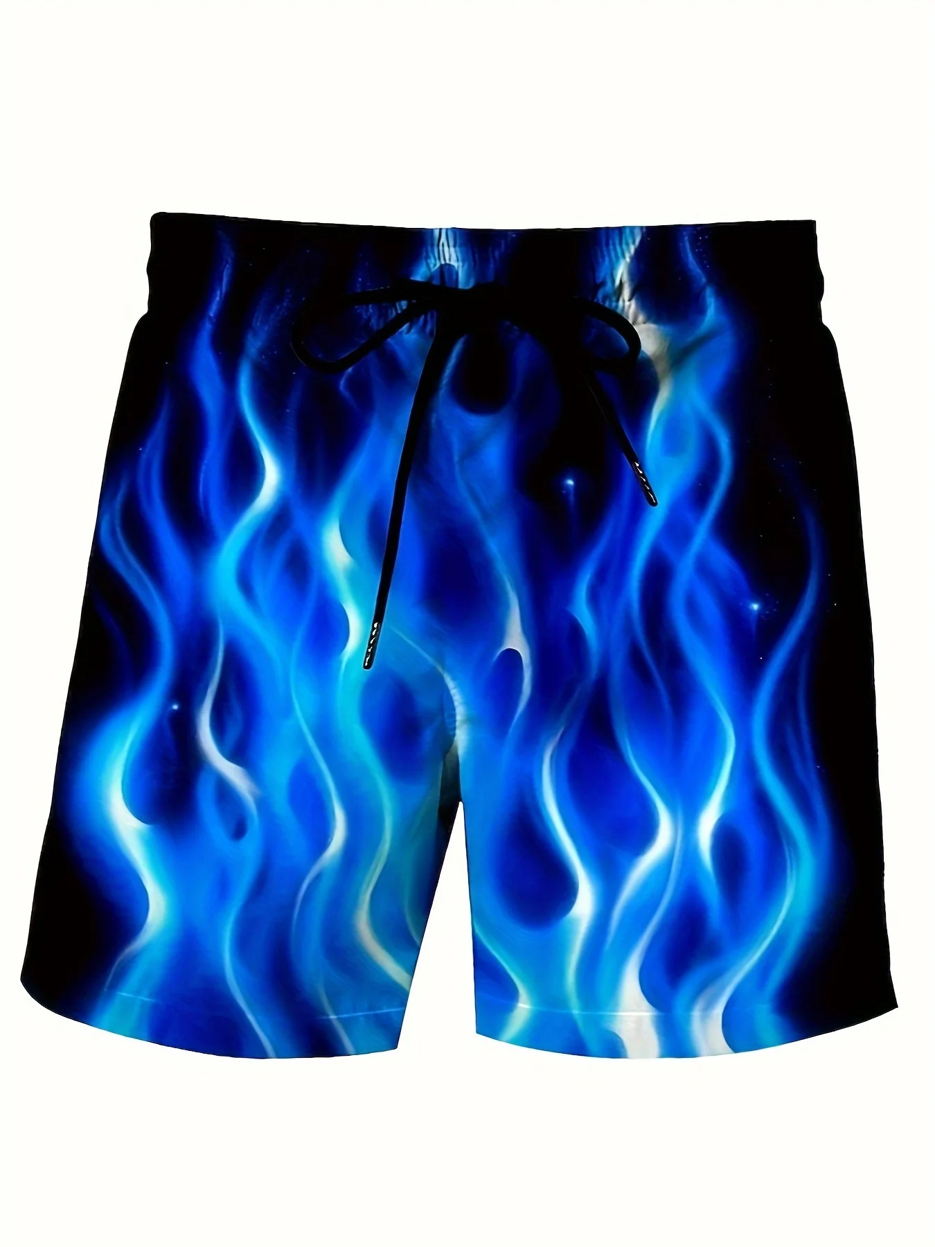 Flame Print Children Shorts Summer Boys Swimming Trunks For Kids Beach Shorts Cartoon Swimsuit Shorts Baby Swimwear Boy Clothes