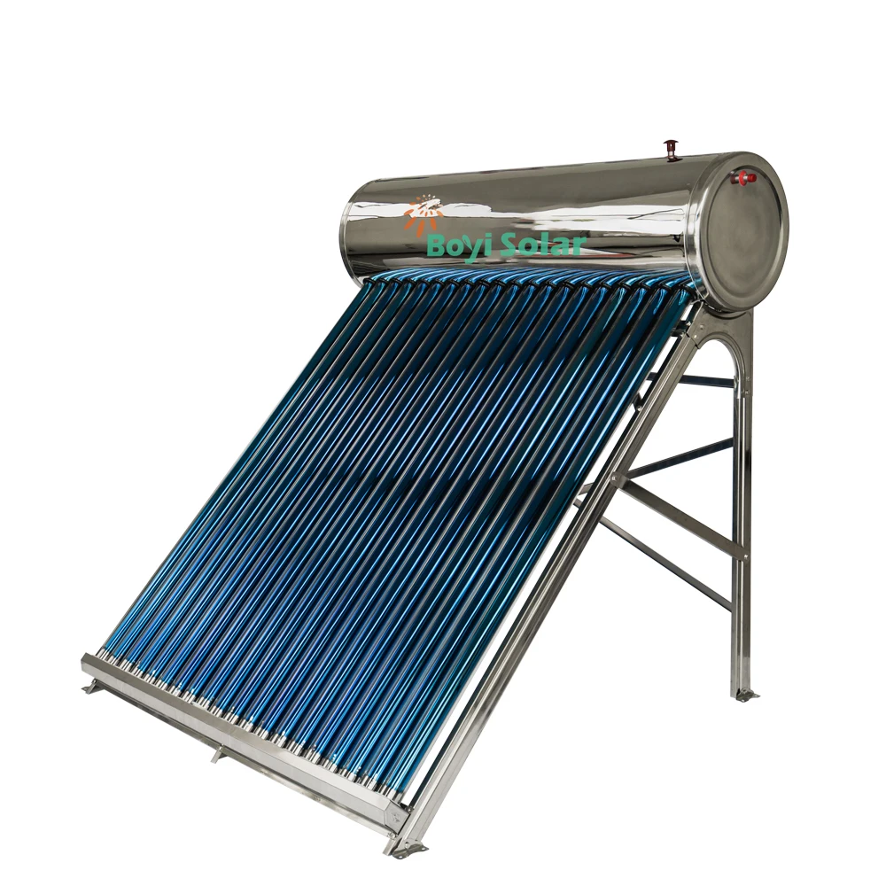 

Low Price Non-pressurized Solar Water Heater For Home Or Hotel 100L 200L 300L