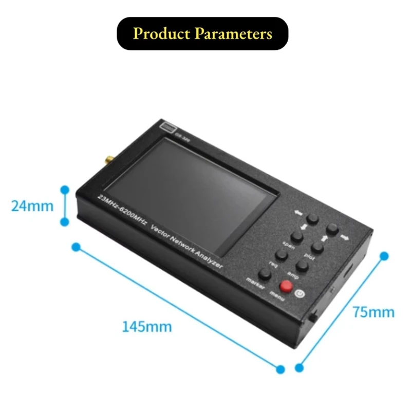 

Vector Network Analyzer GS320 Vector Network Analyzer 6GHz RF Antenna Measuring Voltage Standing Wave