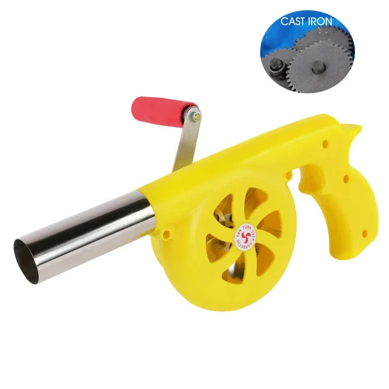 

1pc Outdoor Blower Barbecue Cookout Camping Fire Aid Hair Dryer Hand Tool
