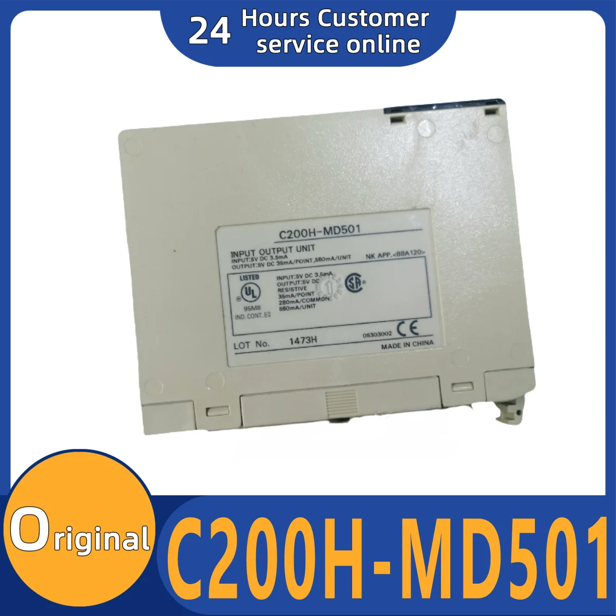 

Совершенно новый оригинальный модуль Φ C200H-MD501 C200H-OD214 C200HW-DRT21 C200HW-DRM21-V1