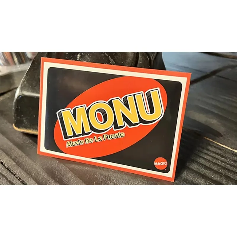 MONU by Alexis De La Fuente Close Up Performer Magic Tricks Gimmick Beginner Illusions Mentalism Street Magic Props Magician