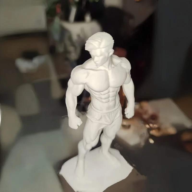 

3D Printing Cool Muscle Man Model Desktop Ornament Bodybuilding Abs Creative Decor Collectible Gift for Handmade enthusiasts