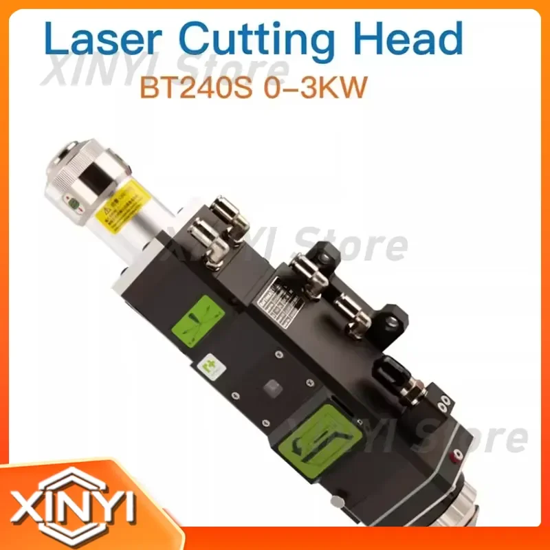 for BT240S 0-3KW Laser Cutting Head Manual Focusing for QBH Fiber Laser Cutting Machine F125MM F155MM F200MM Metal Cut