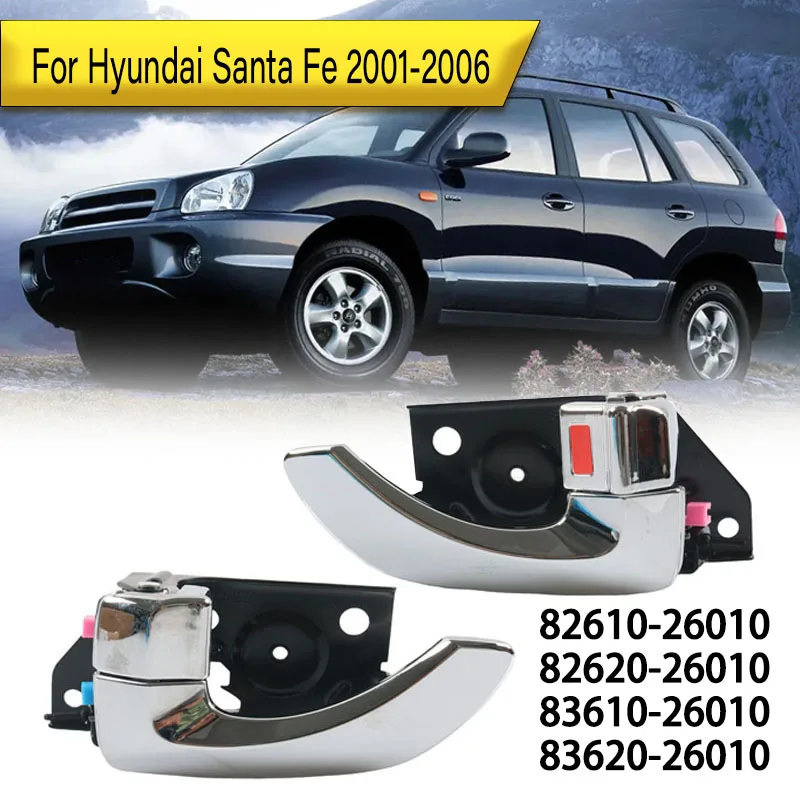 For Hyundai Santa Fe 2001 2002 2003 2004 2005 2006 Car Inner Door Handle 82610-26010 82620-26010