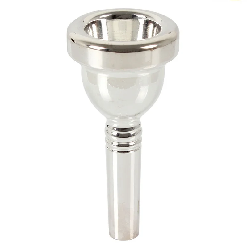 ABST 5X 12C Small Shank Trombone Silver Mouthpiece New