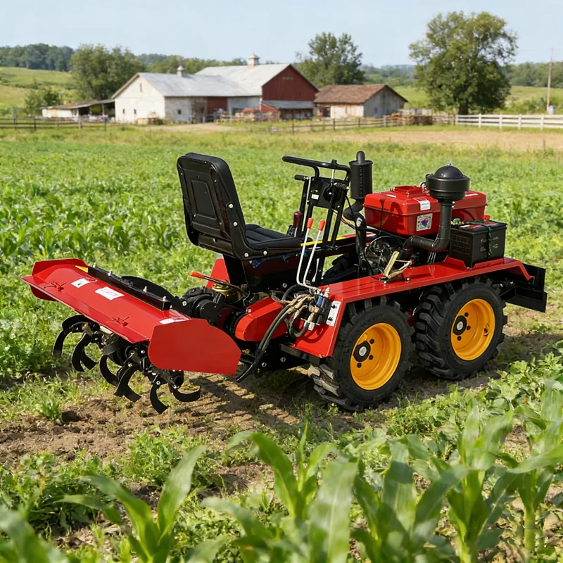 

Customized 15-30HP Tractor, Mini Cultivator, Multifunctional Wheeled Tractor, Bulldozer Equipment,Agricultural Machinery