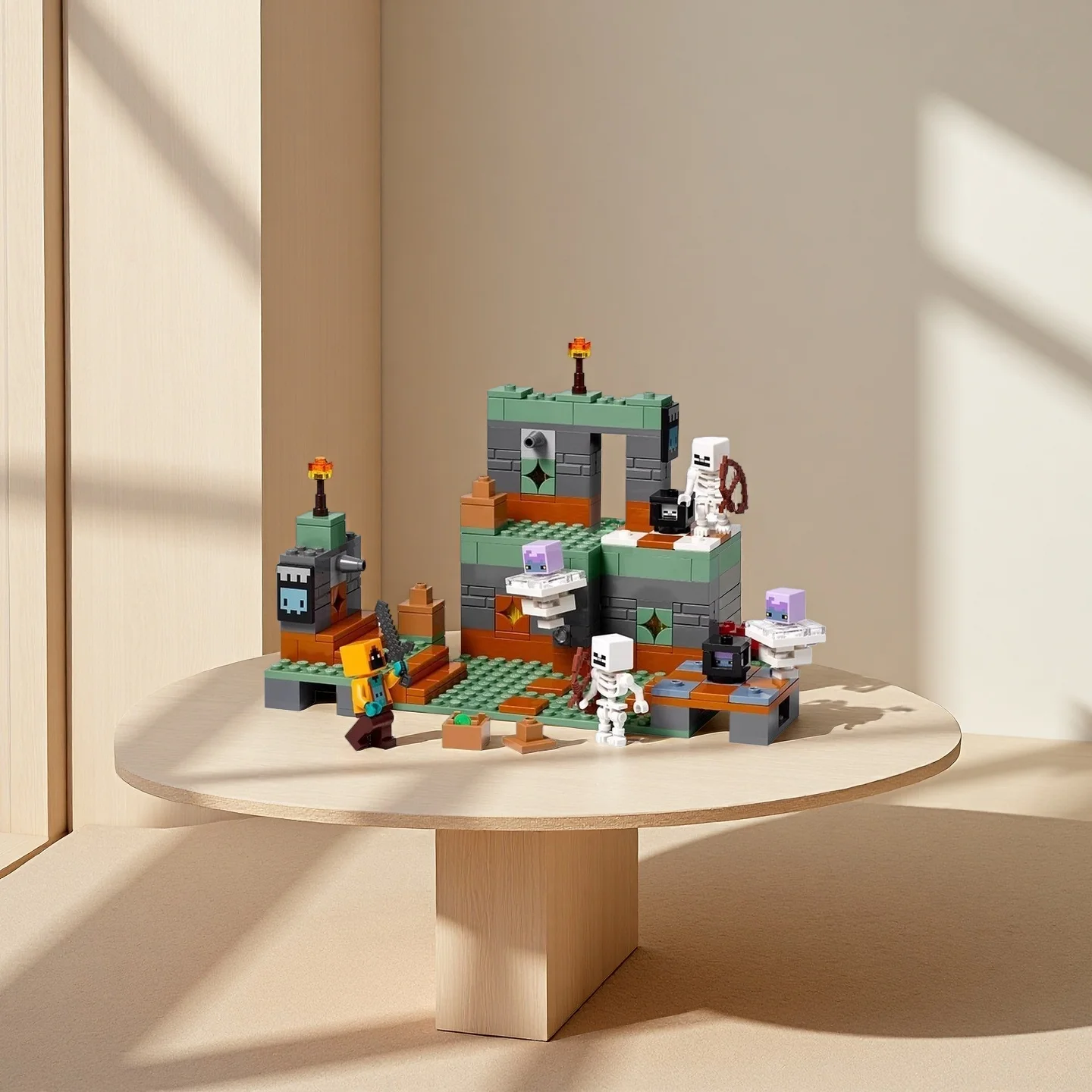 

322PCS Creative The Trial Chamber Building Blocks With Figures DIY Assemble Bricks Toy Gift For men and women