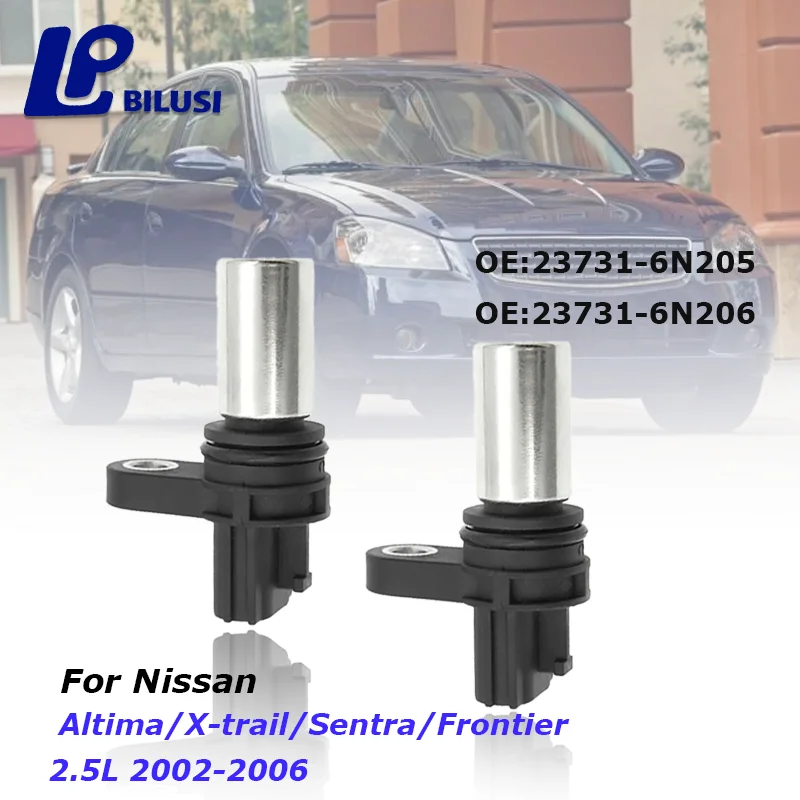 

Датчик положения коленчатого вала и кулачка Bilusi подходит для Nissan 2.5L 23731-6N202 237316N206 23731-6N21A PC464 23731-6N20B 23731-8J005