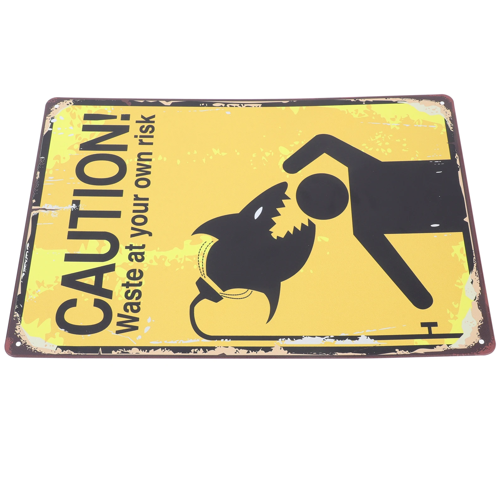 

Prominent Warning Metal Safety For Indoor Outdoor Use Lightweight Wear Resistant Security Traffic Safety Indication Sign Caution