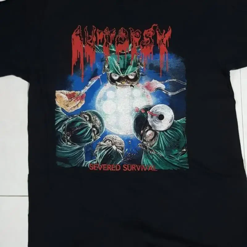 Autopsy Severed Survival T Shirt Death Surgeons Black unisex All size