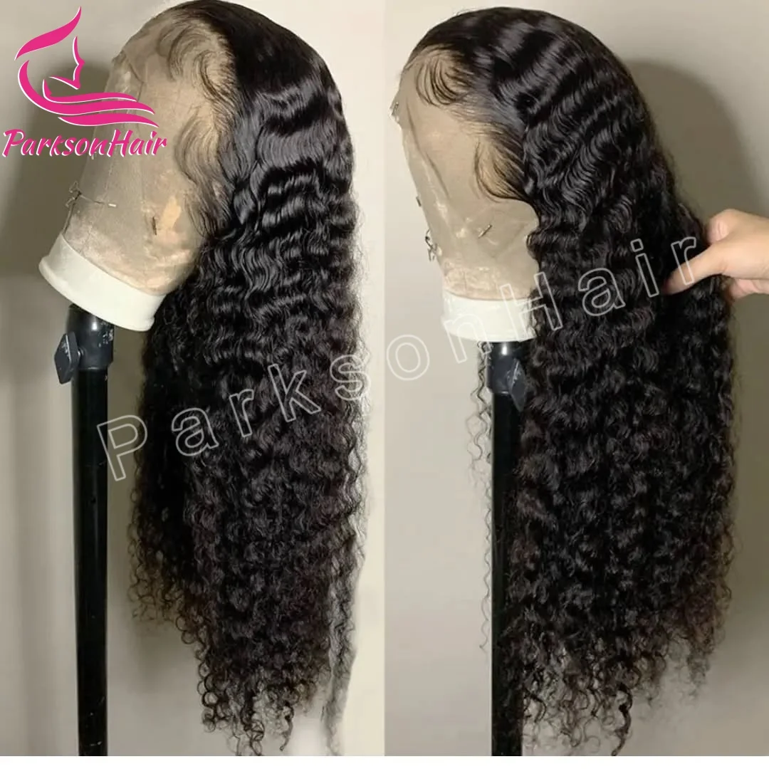 

Real HD 13x6 13x4 Lace Frontal Human Hair Wigs Water Wave Brazilian Human Hair Wig Pre-Plucking Full Lace Front Wig For Women
