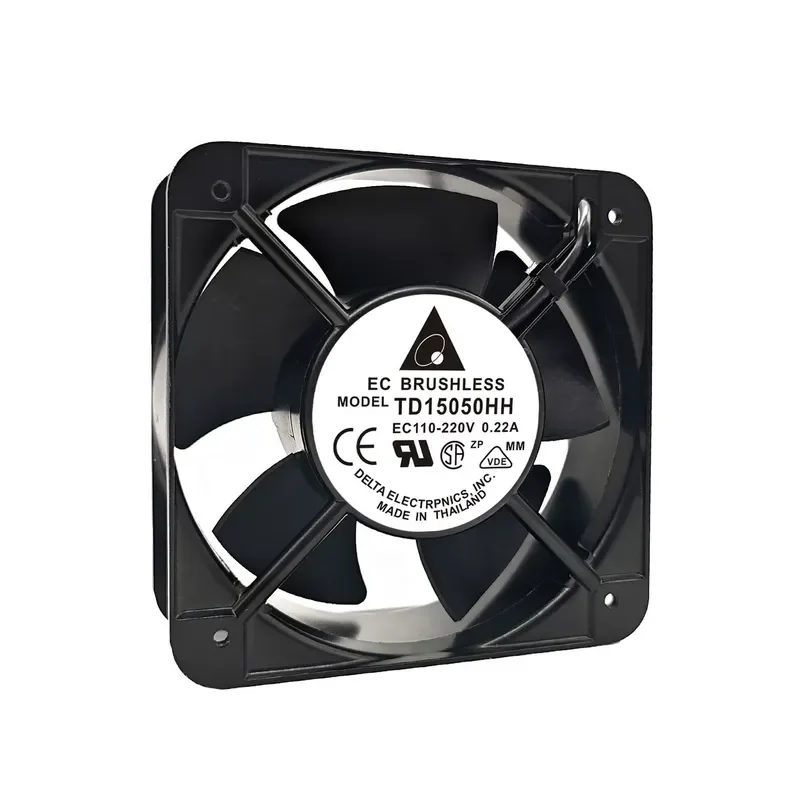 For Delta TD15050HH AC220V axial flow fan cabinet distribution cabinet high-speed industrial cooling fan 15CM cm