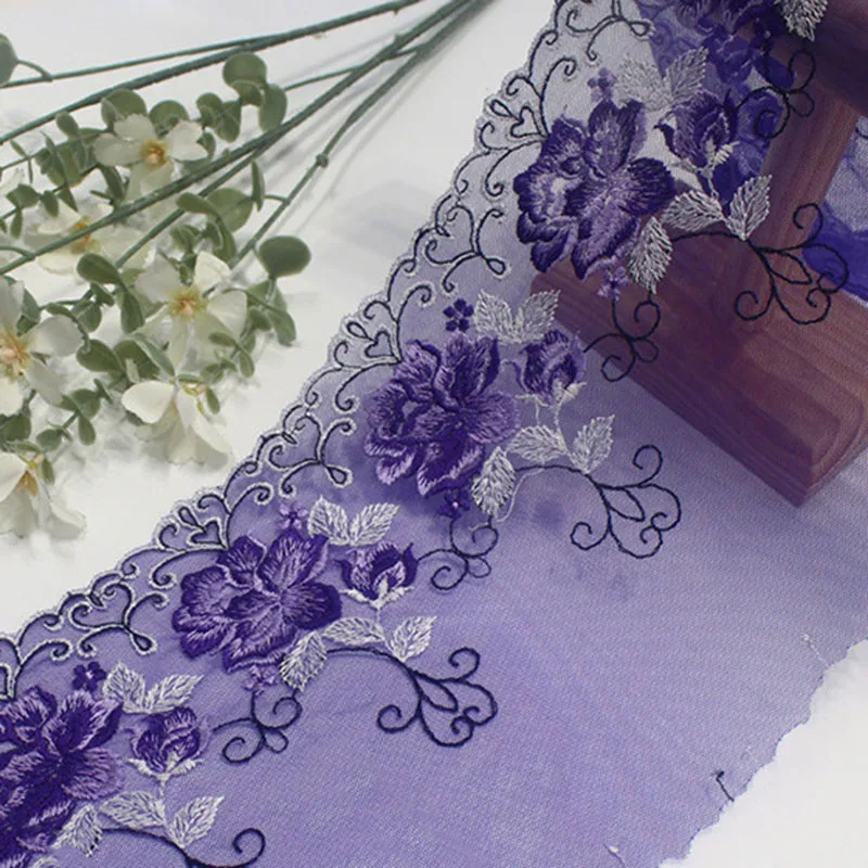 

29Yards Lace DIY Bra Sewing Accessories Trim Flower Embroidery Mesh Lace Fabrics for Bra Underwear Lingerie