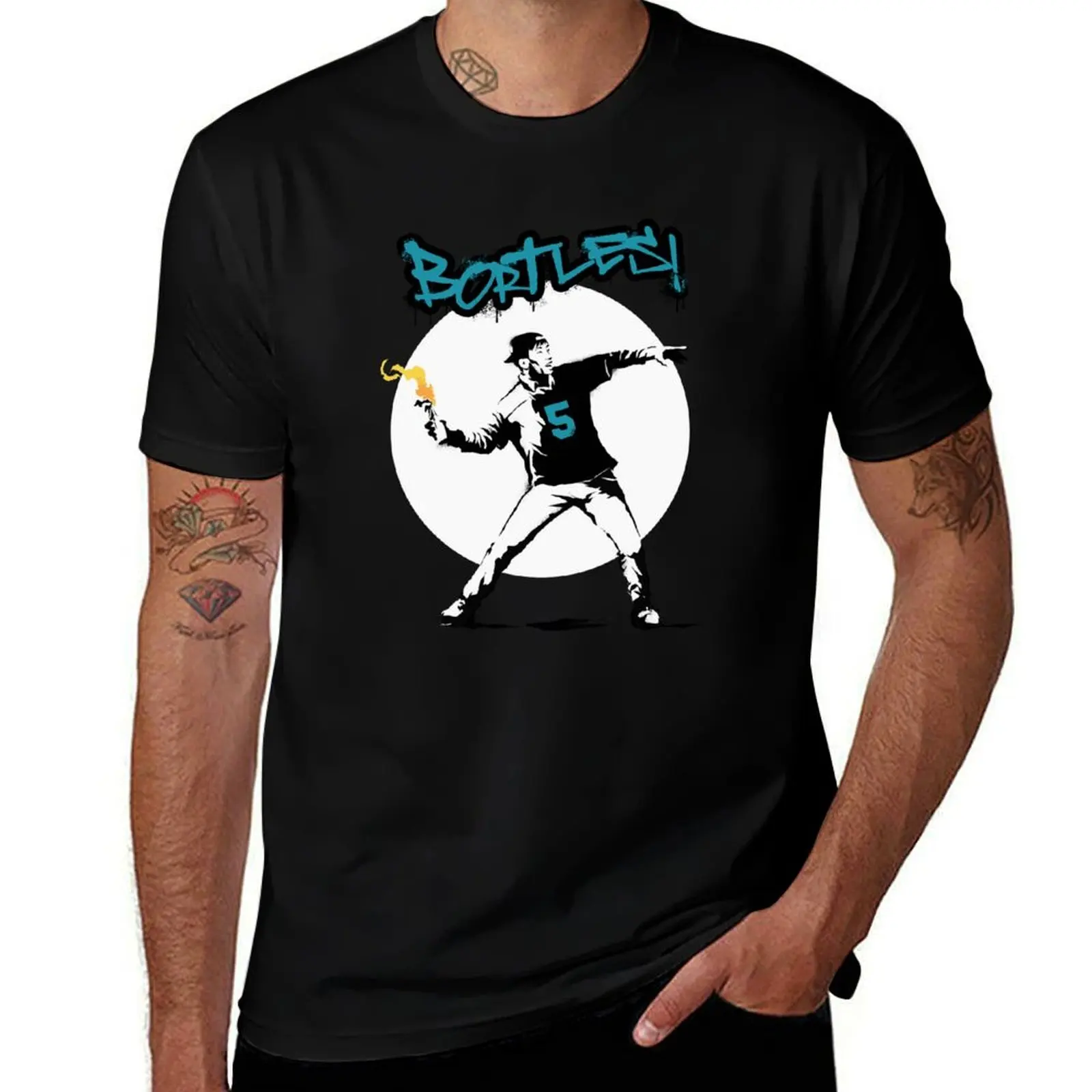 

BORTLES! T-Shirt t shirts cotton 100% man t shirts cotton T-Shirt