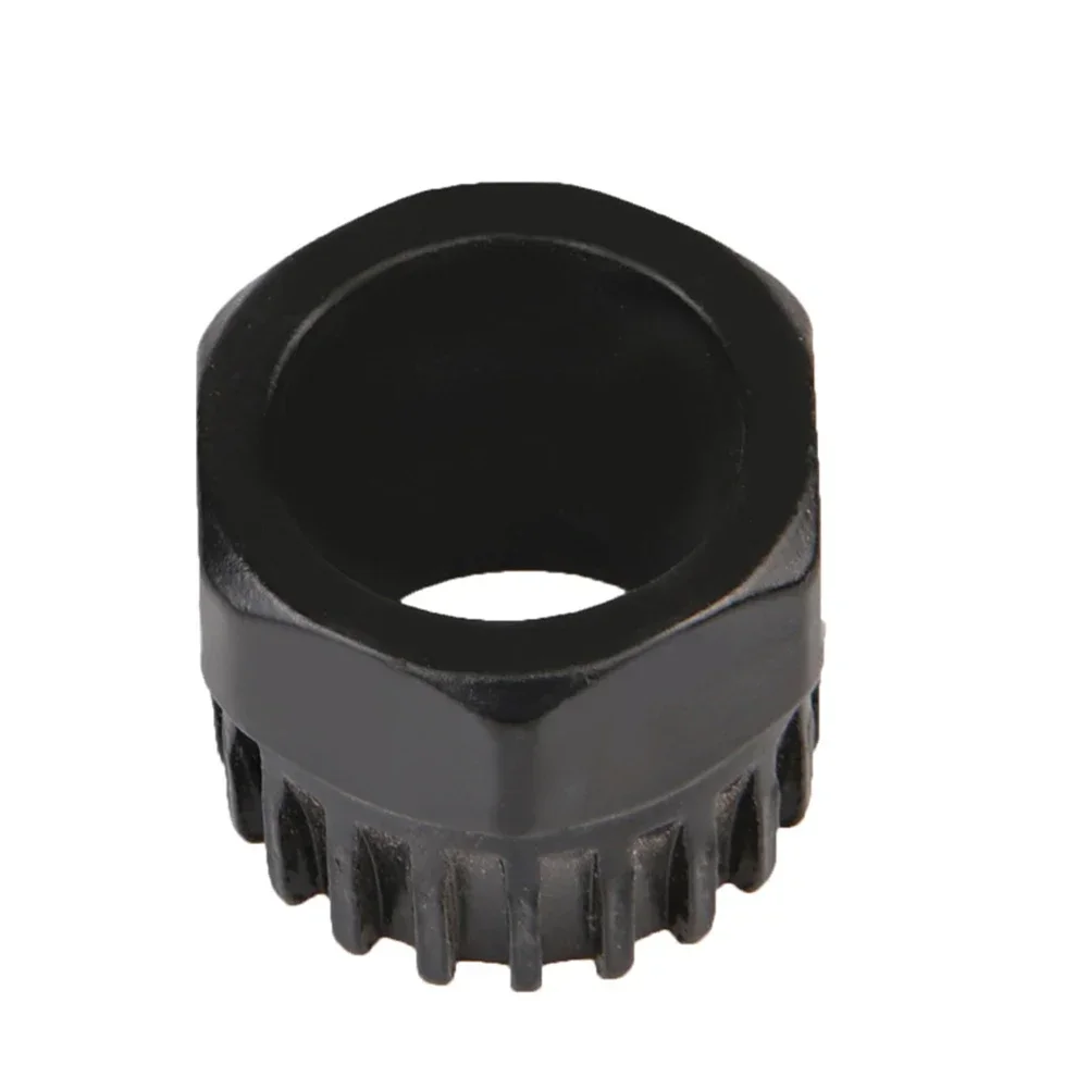 

Mountain Bike Bottom Bracket Tool ISIS Socket 20-Tooth SplineSpanner Sleeve Bottom Axis Tools Metal Black Bicycle Repair Tool