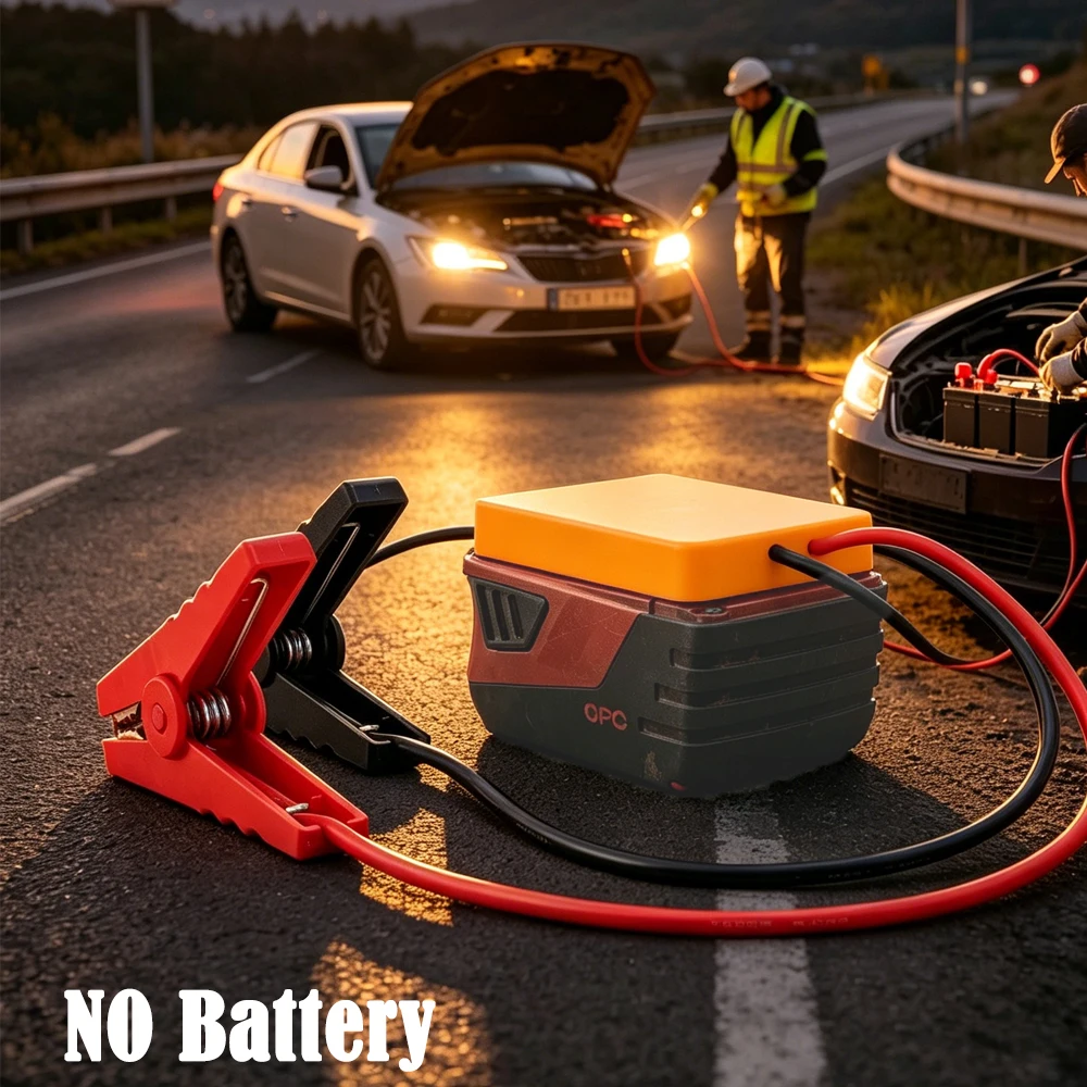 

For HILTI B22 22V Volt CPC Lithium Battery Car Jump Starter Power Igniter Booster Cable Adapter Emergency Tool(NO Battery )