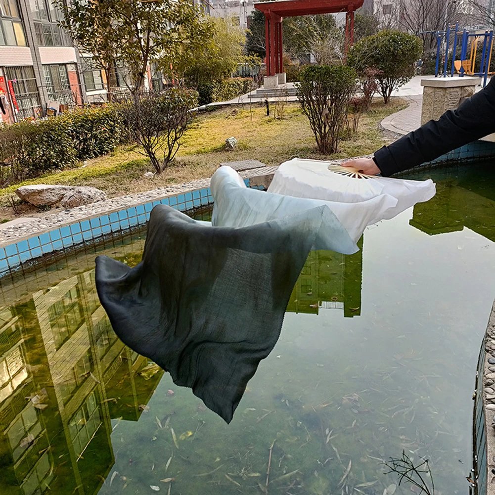 

Пара длинных танцевальных вееров 1,8 м для сценических выступлений, уличные, износостойкие, 16 спиц, практичные аксессуары для активного отдыха