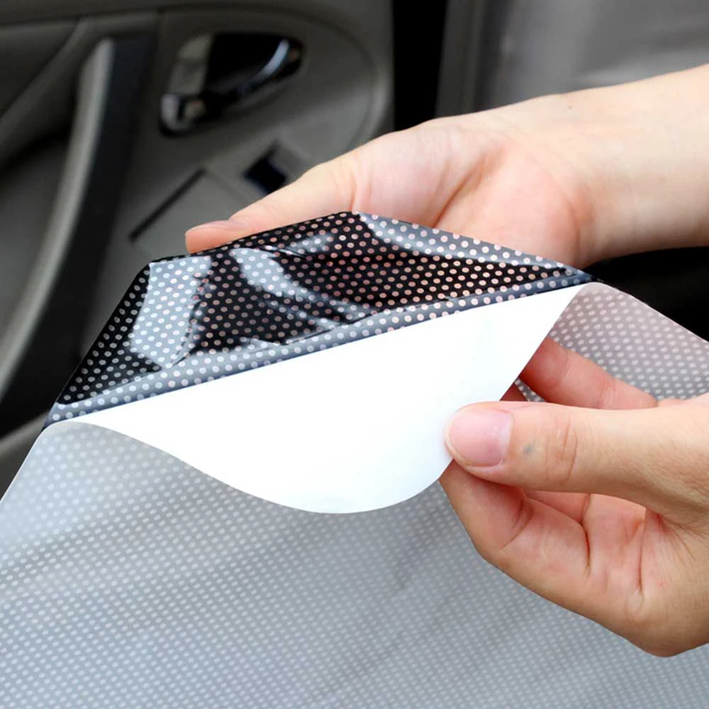 Electrostatic Sticker Car Window Sunshade Sunscreen Film Stickers Cover Car Sunroof Film Sunscreen Film Sticker Sun Block Film