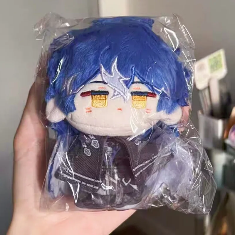 12cm 애니메이션 게임 원신 임팩트 두린 플린스 바르카 귀여운 코스프레 코튼 단고 인형 키체인 미니 플러시 장난감 팬 피규어 선물