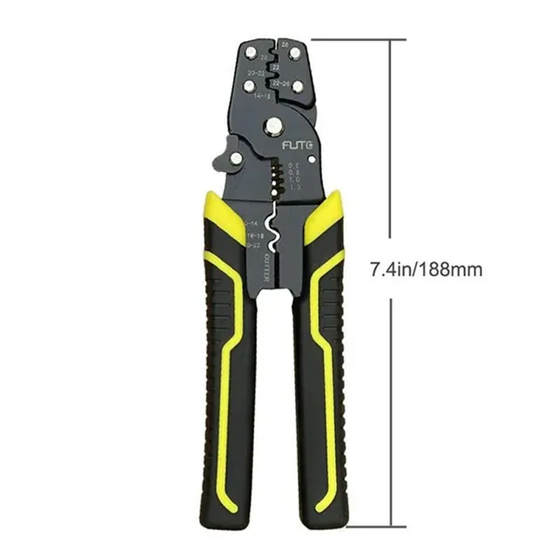 Imagem -06 - Multifuncional Wire Stripper Alicate Crimper Cortador de Fio Wire Crimping Tool Cabo Stripper Ferramentas de Fiação Ferramenta Manual Multifuncional