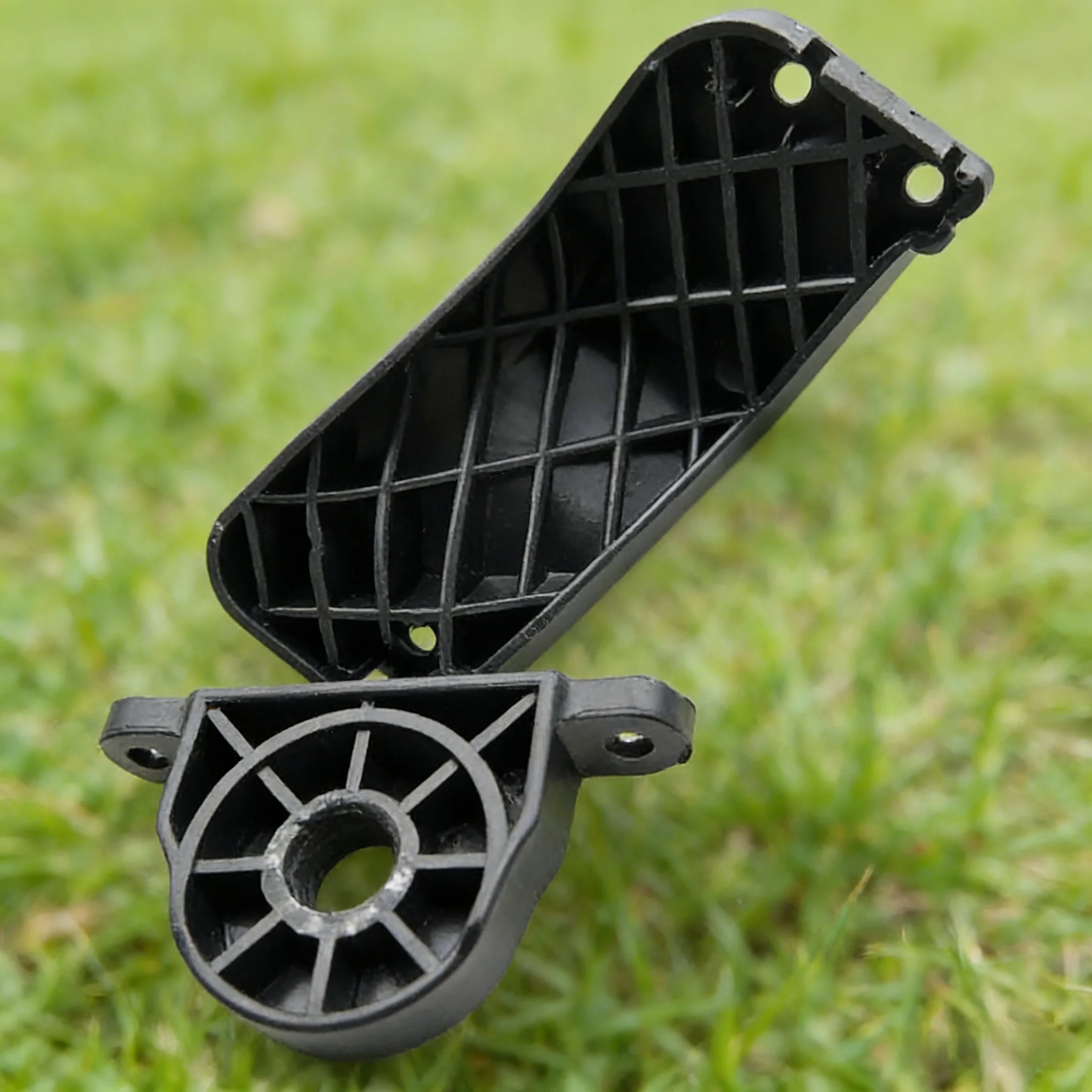 

2 комплекта для ремонта левой фары автомобиля, черные кронштейны, пластиковые аксессуары для Mercedes-Benz GLC W253 2019-2023