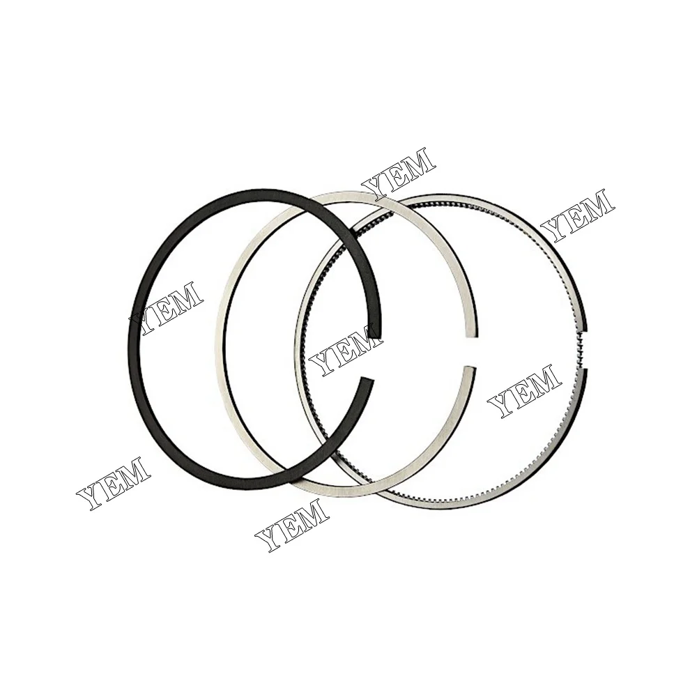 

Long Time Aftersale Service 4 Sets STD Piston Ring Set For Yanmar 4TNE98 4D98E Engine 129903-22050