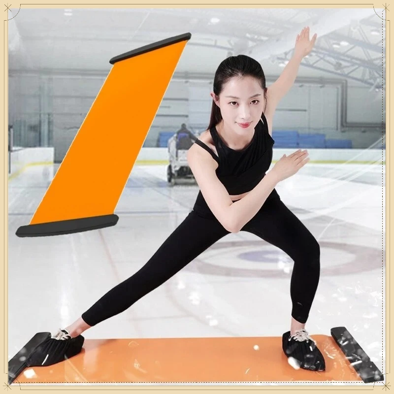 Fitness Glide Plate Yoga Sliding Mat 180/200cm Core Training Board Roller Skating Leg Workout Home Fitness Equipment