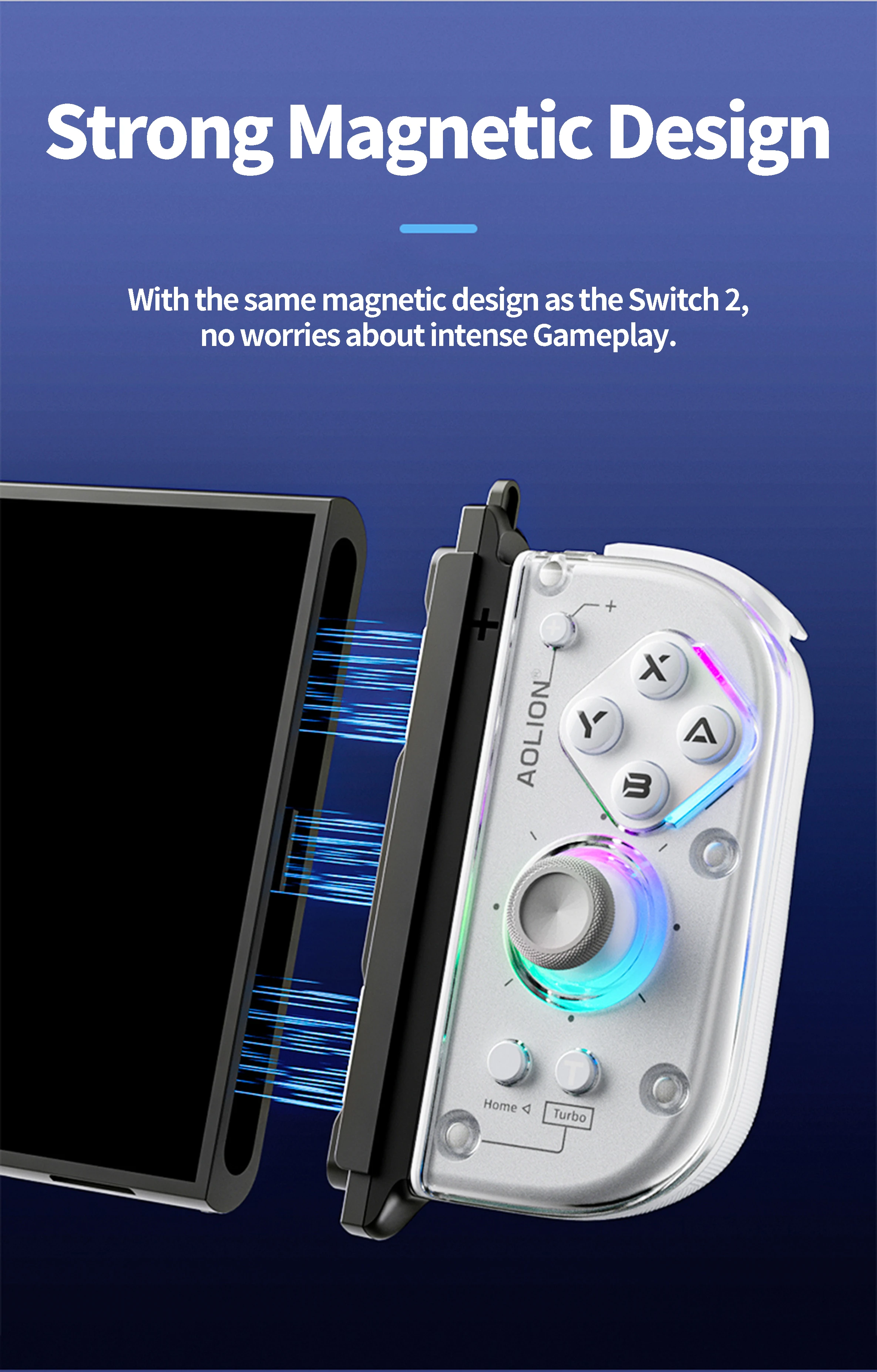 

New Suitable For Switch Joycon Controller Adapter In Suitable For Switch2 Host Using Magnetic Rechargeable Converter