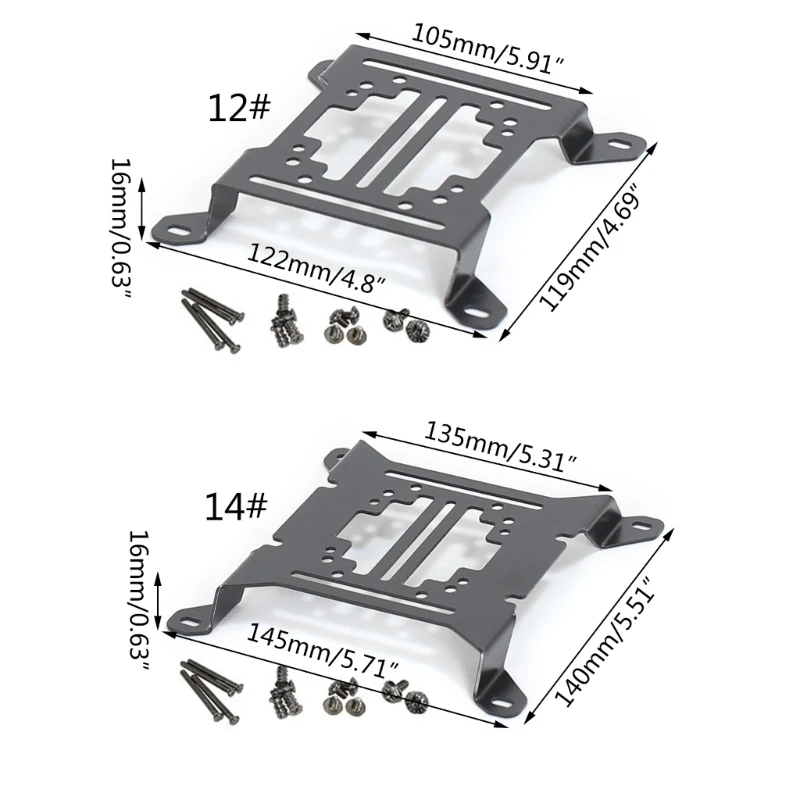 Versatile 12 da 14 per pompa acqua supporto per supporto per sistemi raffreddamento acqua