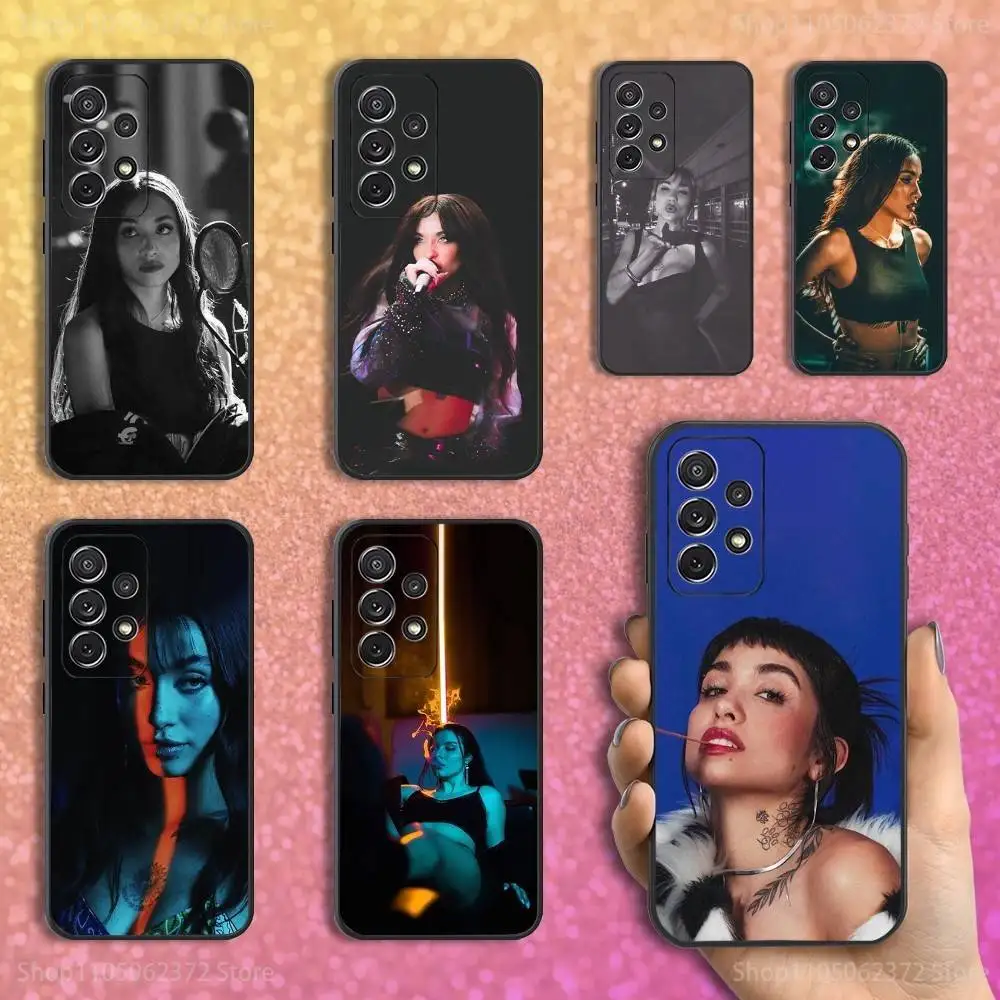 Singer M-Maria B-Becerra Hot Phone Case For Samsung S25,S24,S23,S22,S21,S20,S10,Ultra,Plus,Lite,FE,Soft Silicone Black Cover