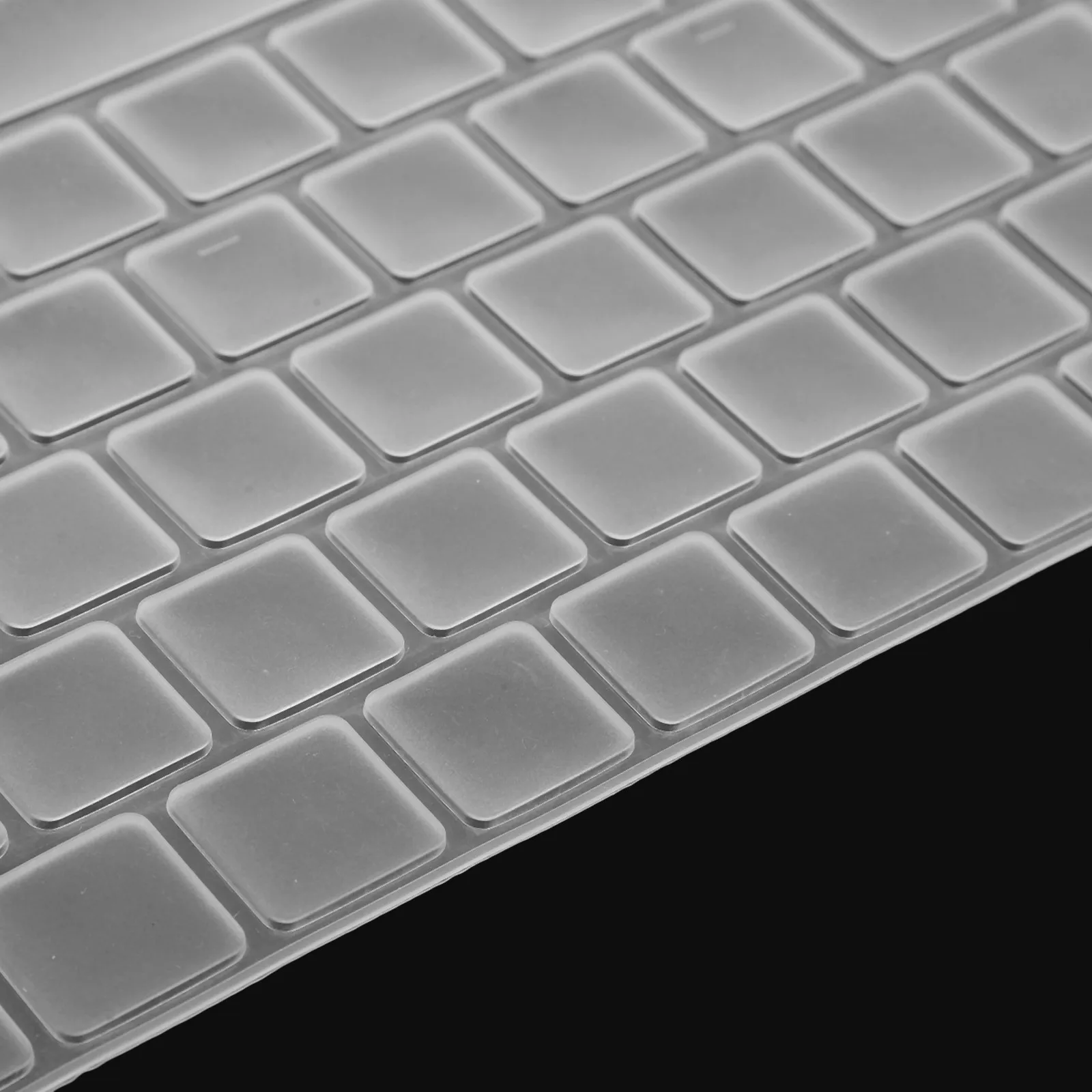 غطاء لوحة المفاتيح المرتفعة للأظافر الطويلة من جل الأكريليك وواقي من السيليكون وملمس ناعم وبساط لوحة مفاتيح الكمبيوتر المحمول