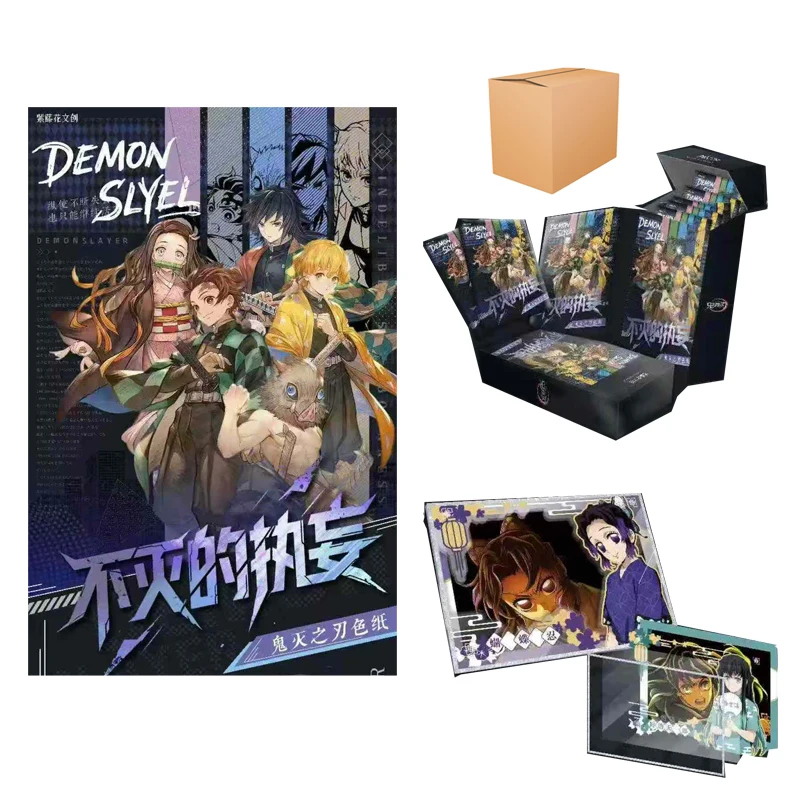 

Коллекционные карты «Убийца демонов» Immortal Obsession, цветная бумага 10*14 см, оптовая продажа, различные игры Zitenghua Wenchuang, настольные игры