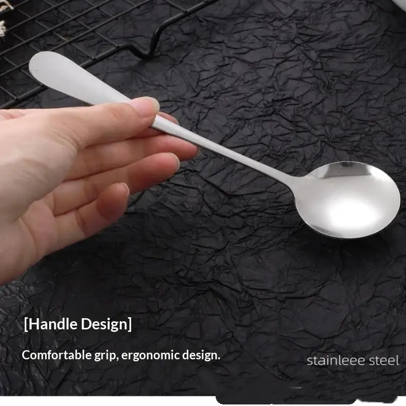 1 Set Stainless Steel Spoon Fork Set, Simple And Beautiful, Dishwasher Safe And Necessary For Every Household