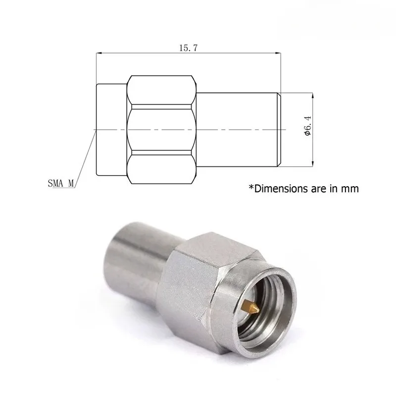 SMA RF matching load 50Ω ohm male coaxial impedance 2W 18GHz