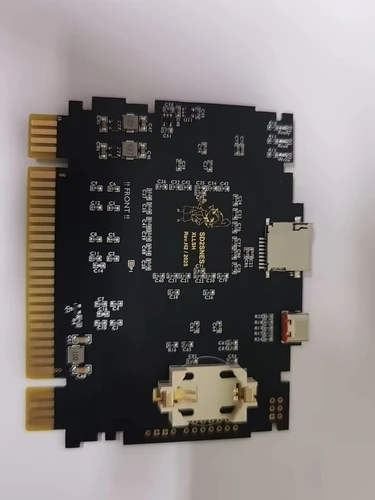 Imagen 1 del producto Cartucho SD2 Plus pcb SNES, bonito estuche para DSP SNES SFC, accesorios para consola de videojuegos de 16 bits, carcasa nueva de EE. UU./JP/UE