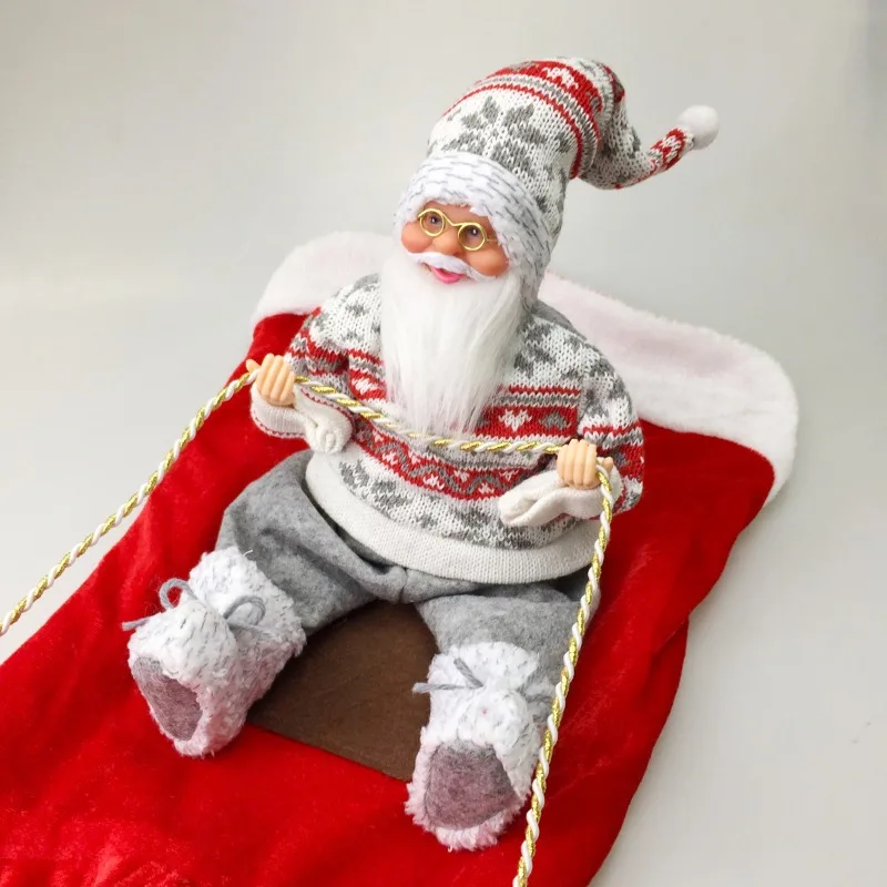 Weihnachten Hundekostüm Weihnachtsmann Reiten Haustier Cosplay Kostüme Party Hunde Outfit für kleine, mittelgroße und große Hunde Weihnachtsmann Haustierkleidung – Detail 12