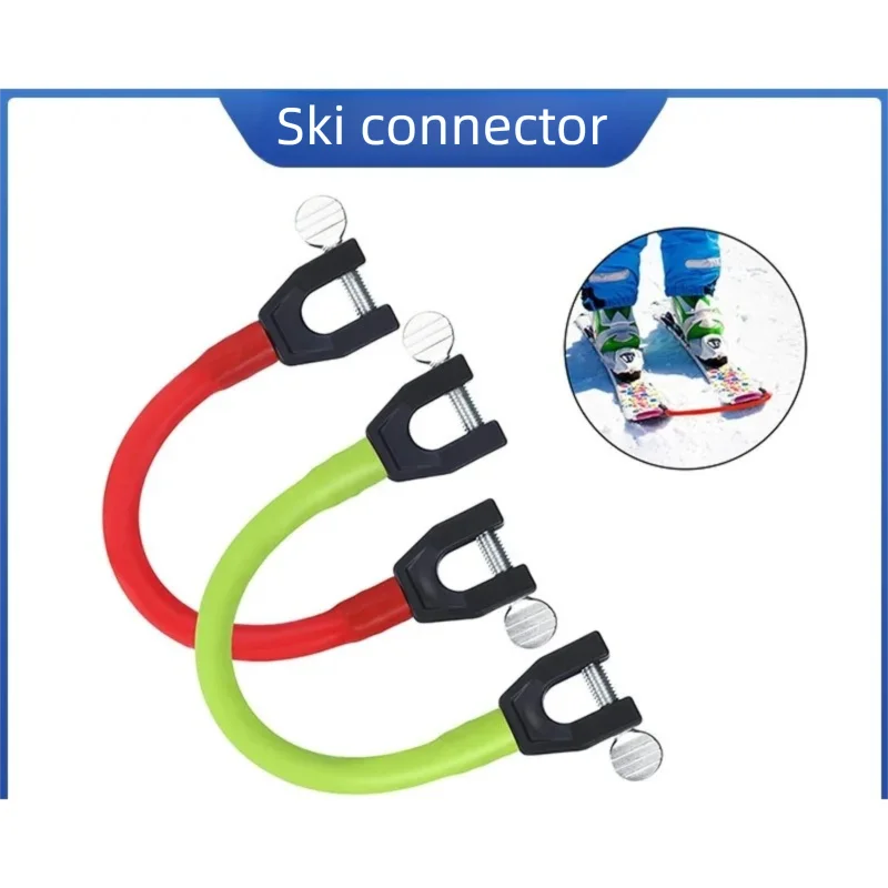 

Ski connectors for kids, outdoor ski bindings, sled accessories
