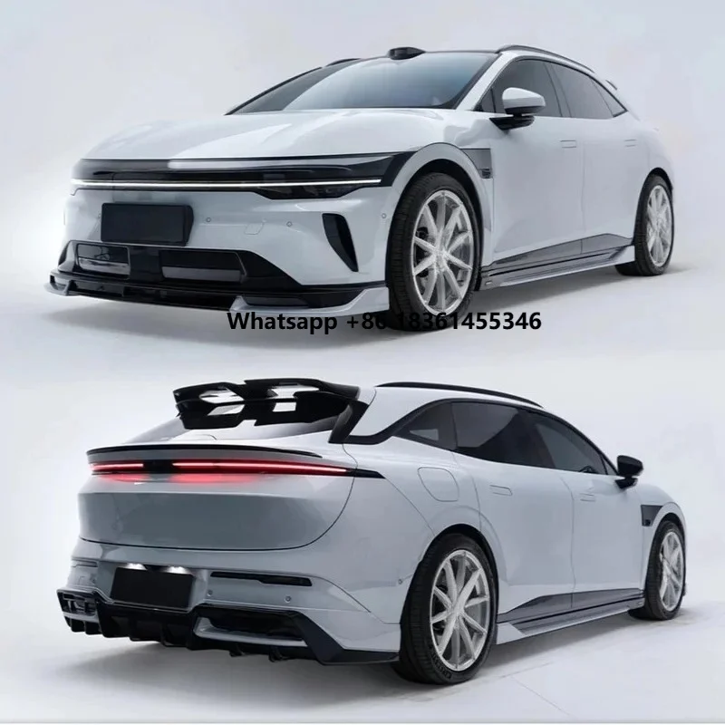 High Quality Modified Sport Style Surround Body Kit Front Lip Rear Lip Side Skirt Rear Spoiler