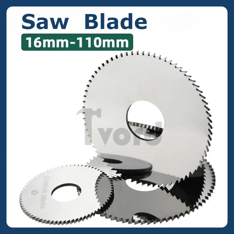 Tungsten Steel Milling Blade Solid Carbide Circular Saw Blade Milling Cutter Diameter 16 20 25 30 40 50 60 63 70~110mm