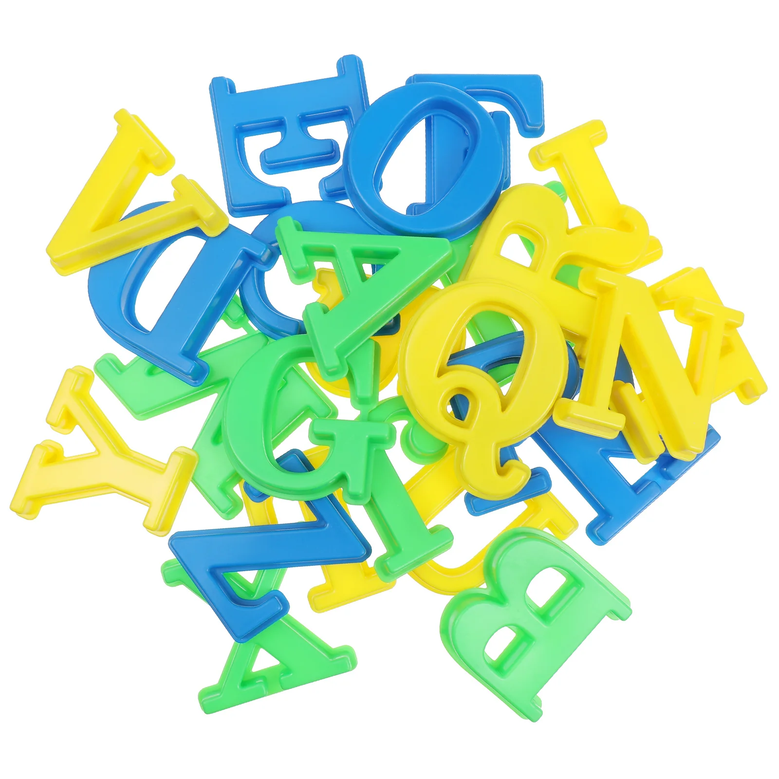26 Uds. Moldes de alfabeto de arena, moldes de letras de plástico coloridos para niños, juego de playa, construcción de castillo de arena al aire libre, aprendizaje para niños pequeños