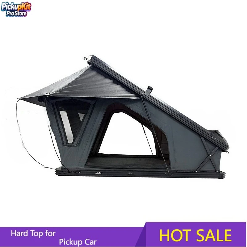 

Premium Aluminum X-Frame Hard Shell Rooftop Tent Heavy-Duty Camper Top Tent for Pickup Car