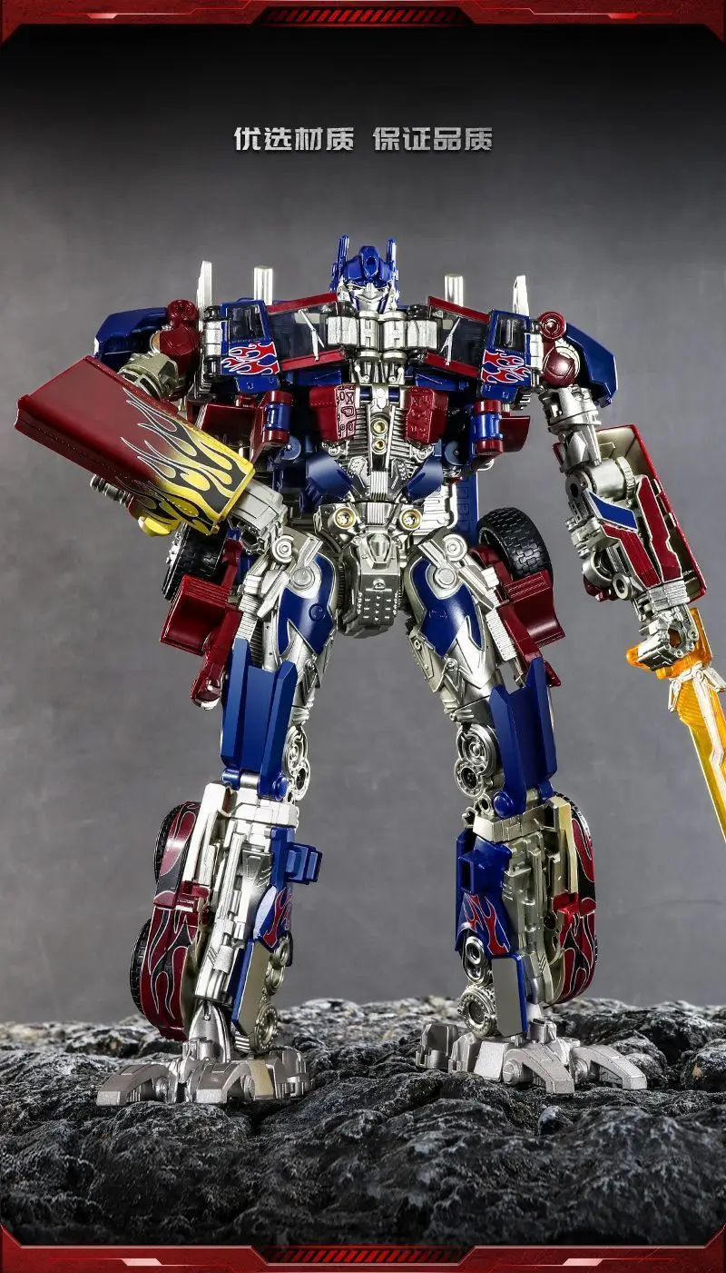 30CM Transformation Optimus Prime Bumblebee Megatron Toys Action Anime Figure Movie Doll Toys