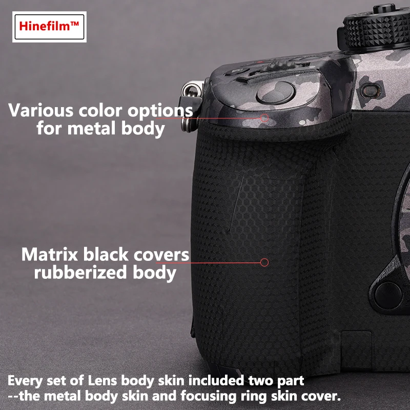LUMIX DMC-GH5 Máy Ảnh Da Vinyl Decal Da Bọc Bìa Cho Panasonic LUMIX DMC-GH 5 Máy Ảnh Sticker Bảo Vệ Phim