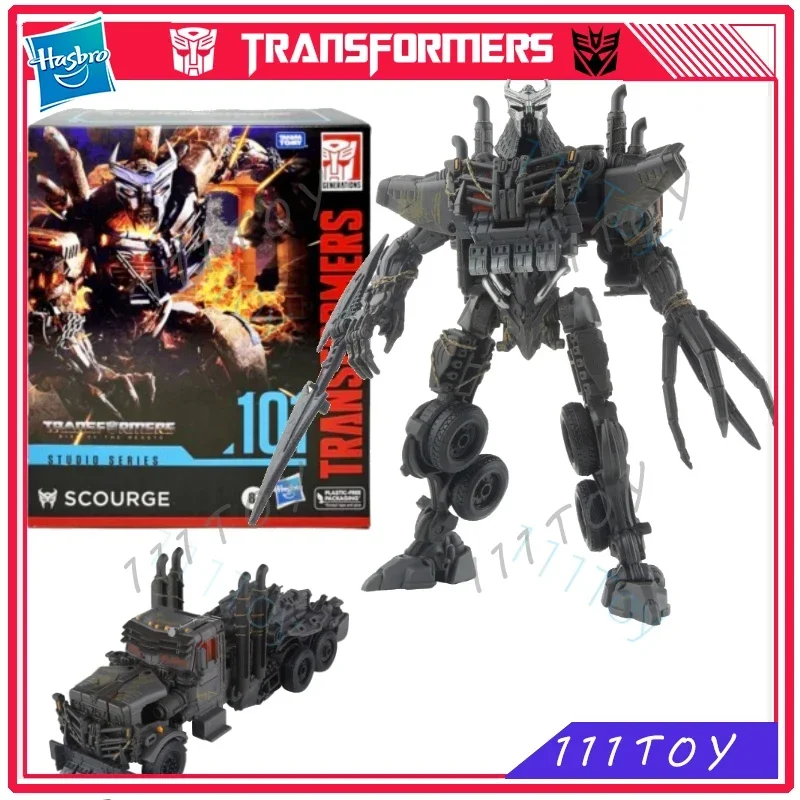 

In Stock Hasbro Transformers Classic Toys Studio Series SS-101 Leader Scourge Action Figure Robot Toy Collectibles Gifts Hobbies