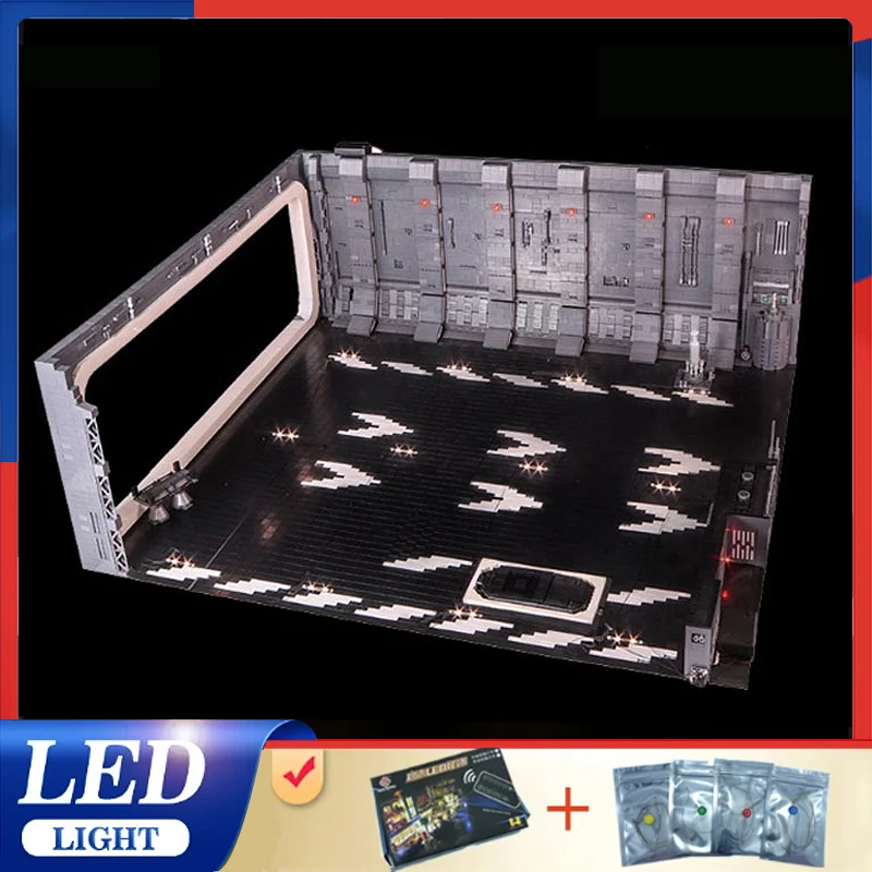 Diy LED Light Kit For LEGO Docking Bay 327 for UCS Falcon (Only LED Light,Without Blocks Model )