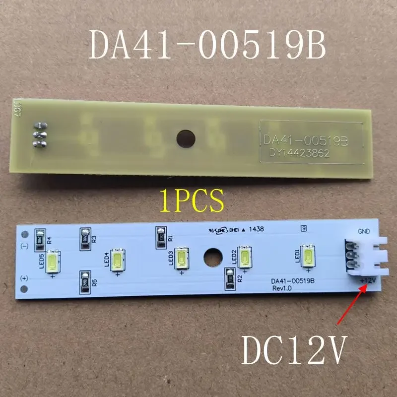 For Samsung Refrigerator Lighting Strip DA41-00519B DA41-00519A Fridge LED LAMP Freezer Parts